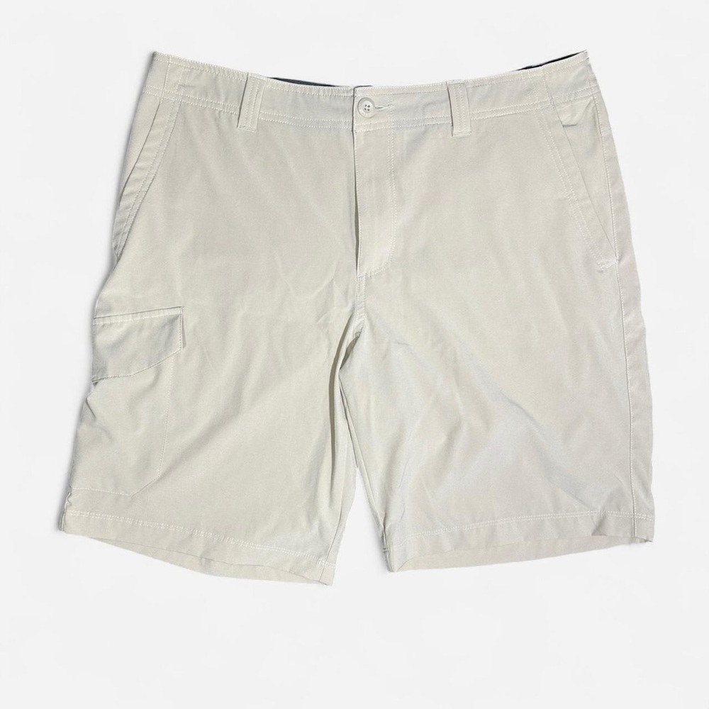 Lightweight Tan Columbia Hiking Shorts with Pockets Size 34